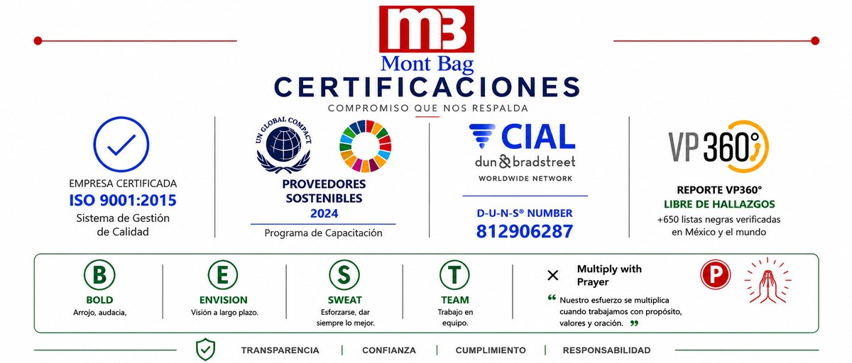 Mont Bag - Soluciones de empaque VCI