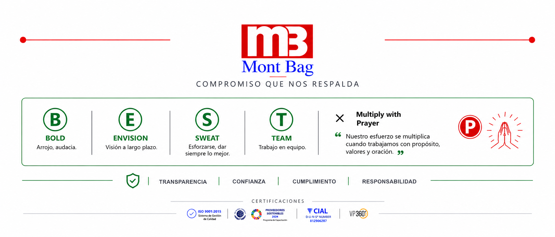 Mont Bag - Soluciones de empaque VCI